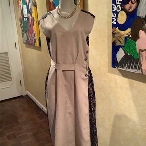 Mariella Rosati mock wrap dress.